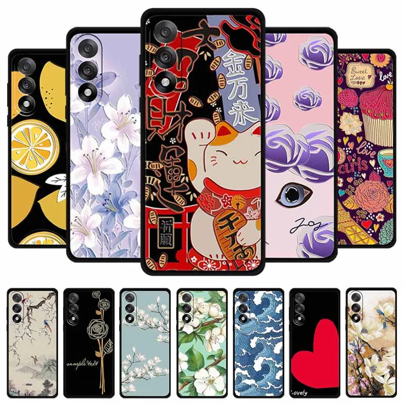 Funda con relieve de dibujos animados para OnePlus Nord 5, funda de silicona suave con relieve 3D para OnePlus Ace5 Ultra, funda para teléfono con relieve 3D de gato.