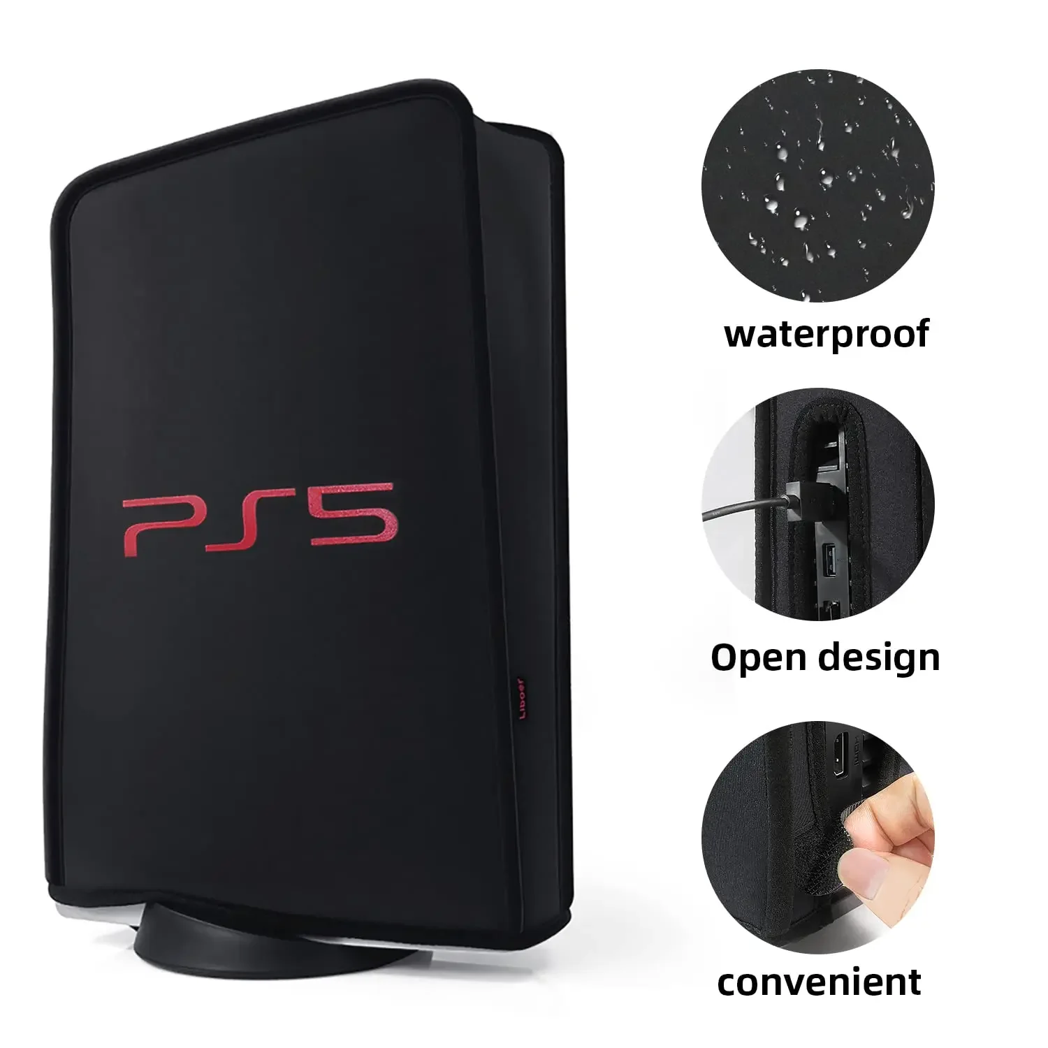 Dust Cover For Playstation 5 Game Console Washable Protective Case Scratch-proof Shell For PS5 Digital&Disc Edition Accessories