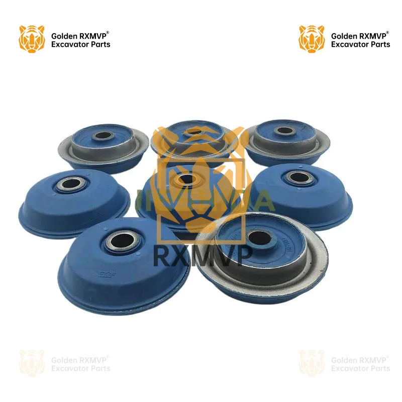 For Kobelco SK330-8/350-8/360-8 engine foot cushion shock-absorbing rubber machine foot cushion shock-absorbing rubber excavator