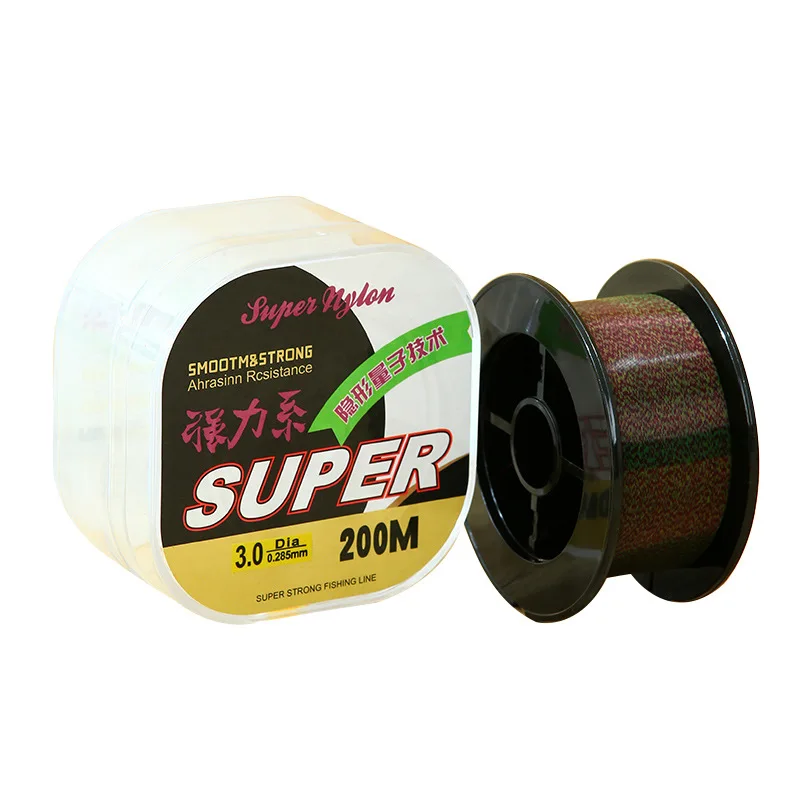 

200 Meters Strong Spot Line Discoloration Camouflage Invisible Fishing Line Nylon Line