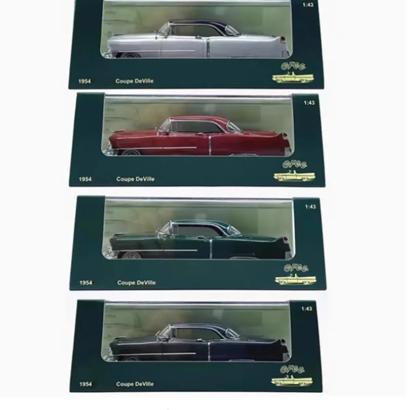 

GFCC 1:43 Scale 1954 Cadi Coupe Deville Alloy Simulation Car Model Static Collection Decorated Holiday Toys Souvenir Gift