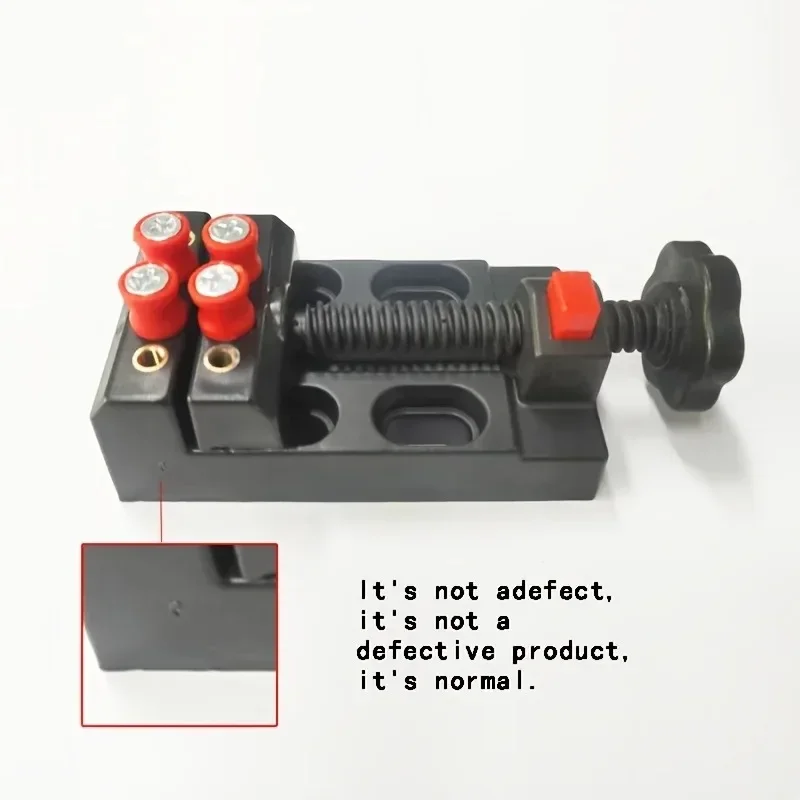 DIY Sculpture Craft Carving Tool Universal Jaw Bench 53mm Mini Drill Clamp Fixing Vise Parts Watch Jewelry Small Table Press