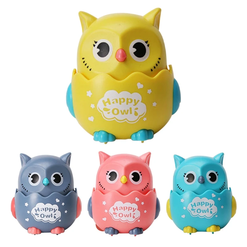 

FBIL-Baby Inertia Owl Animal Car Baby Toy Press Toy Car