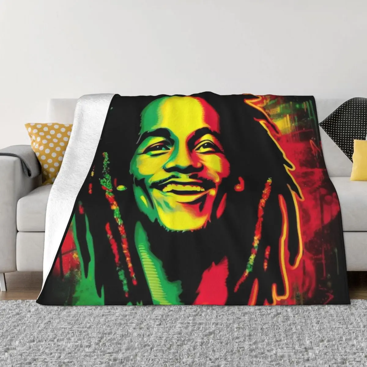 

Bob Marley 000534, плюшевые одеяла для домашних животных, одеяла для кровати, одеяла и пледы, одеяла и одеяла, пледы
