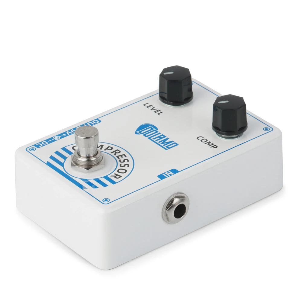 Dolamo D-1 تأثير ضاغط الجيتار دواسة الغيتار شركات دواسة صحيح الالتفافية كامل قذيفة معدنية أجزاء الغيتار الكهربائي وملحقاتها #5