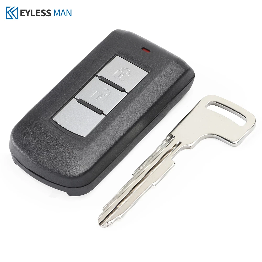 Smart Remote Car Key For Mitsubishi Xpander Eclipse Cross 2017 - 2020 With GHRM013 M014 433MHz ID47 Unlock Chip  Fob 2 Button