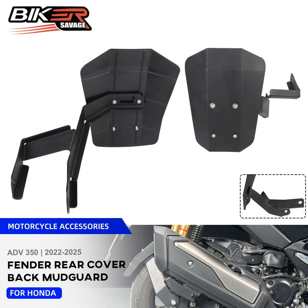 ADV350 2025 Rear Mudguard Protection Protector For Honda ADV350 2022-2024 Motorcycle Accessories Rear Wheel Cover Mud Flap Guard