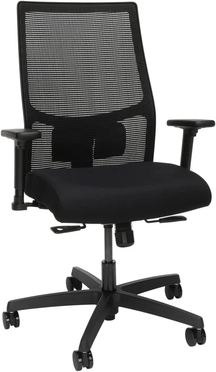 Office Desk Chair Ignition 2.0 - Office Chair Ergonomic Desk Chair, Home Office Desk Chairs, Adjustable Lumbar & Armrests, Seat