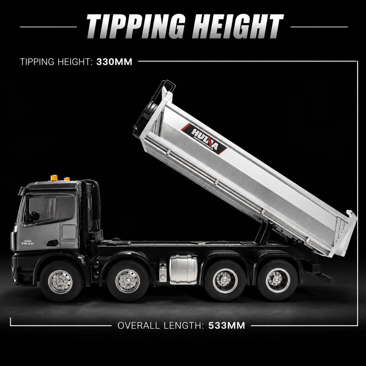 HUINA 536 PRO 1/14 스케일 RC 덤프트럭 - Dump Truck Toy 리뷰 및 가격