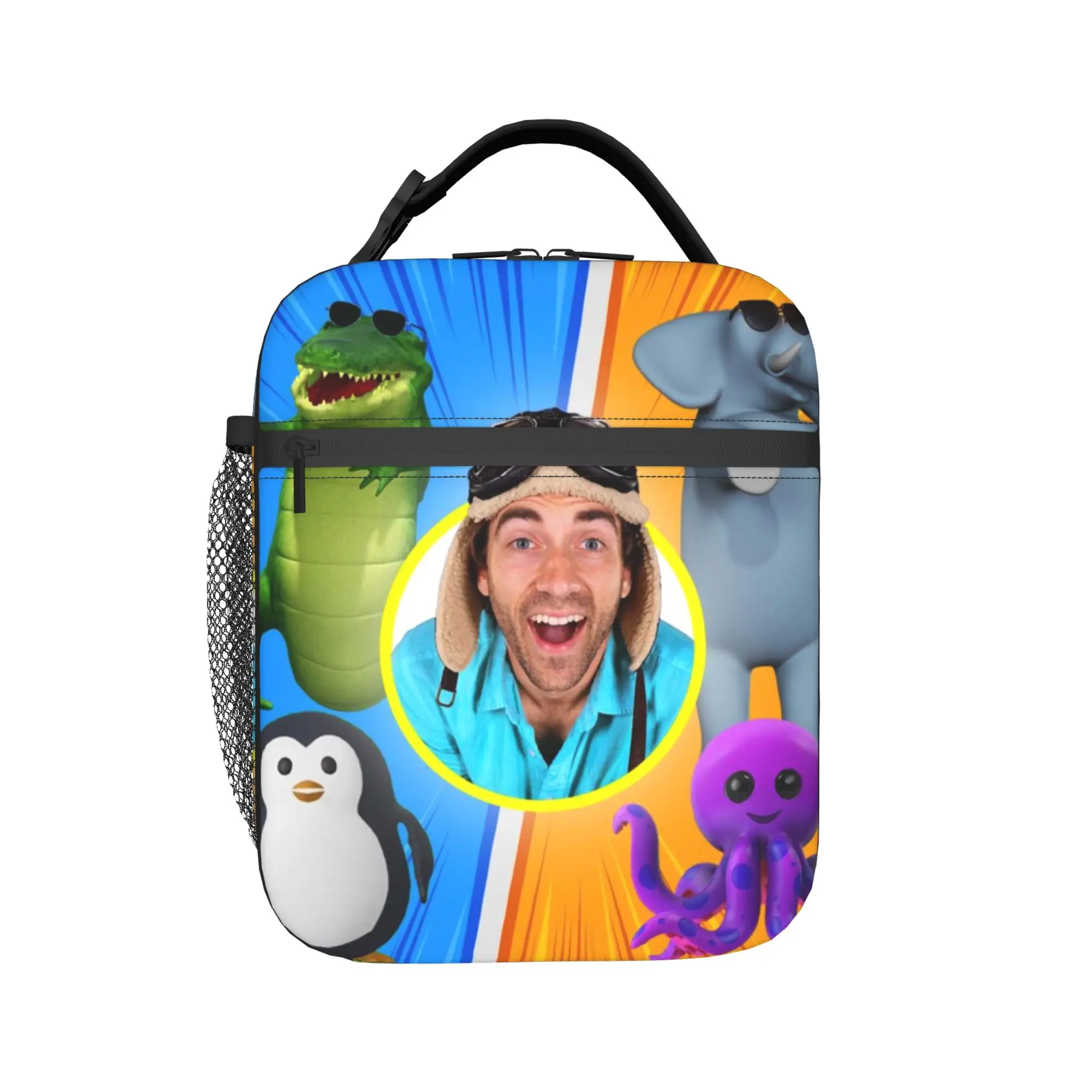 Danny Go Dance Song Insulated Lunch Bags for Men Women  Food Bag Portable Cooler Thermal Lunch Boxes For School Office