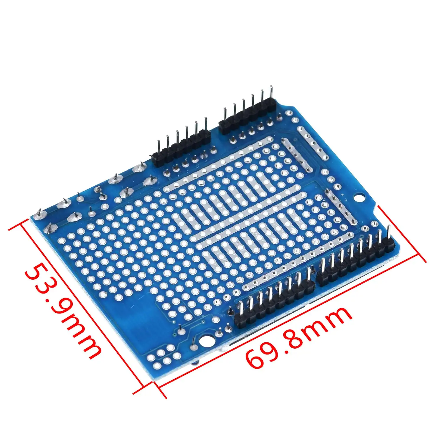 TZT UNO Proto Shield prototype expansion board with SYB-170 mini bread board based For ARDUINO UNO ProtoShield