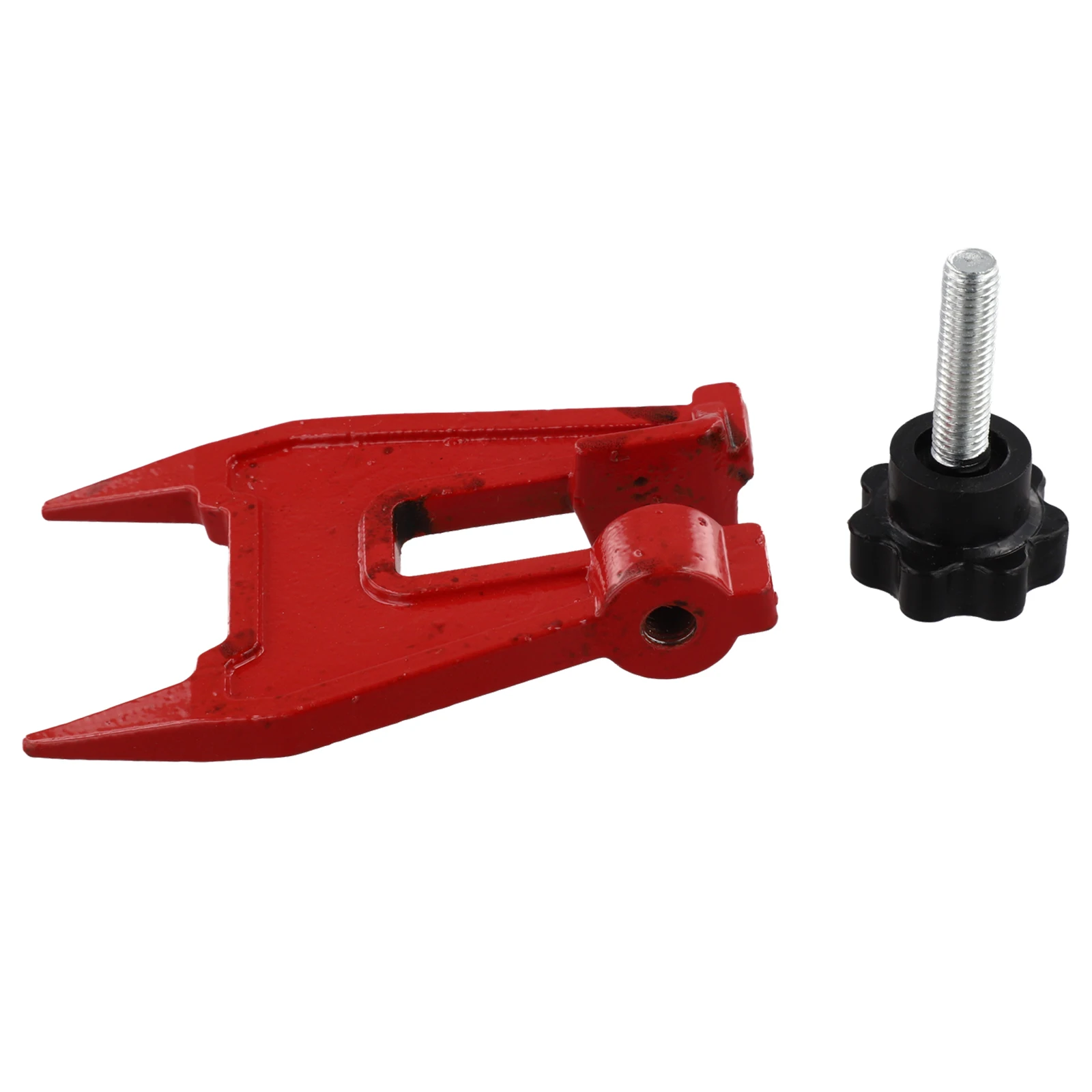 

Portable Chainsaw Stump Vise with Guide Plate Support and Secure Thumb Screw to Hold Chainsaw Bar for Efficient Chain Sharpening