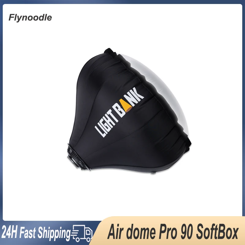 

Flynoodle Air Dome Pro 90 Inflatable Softbox Round Soft Light Box Bowens Mounts For COB Video Light Flash Diffuser Accessories