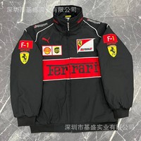 F1 racing suit, fully embroidered racing suit, motorcycle suit, cycling suit, fully embroidered cotton suit
