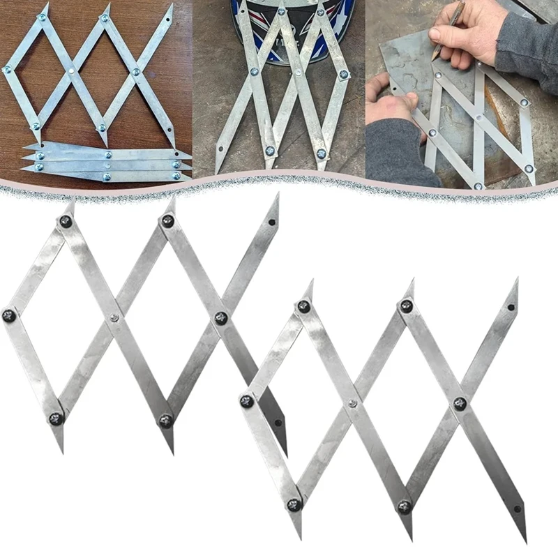 Picket Master Pro 3-точечный центральный инструмент для поиска деревообрабатывающего центра, инструмент для макета равных расстояний, разделитель равного пространства