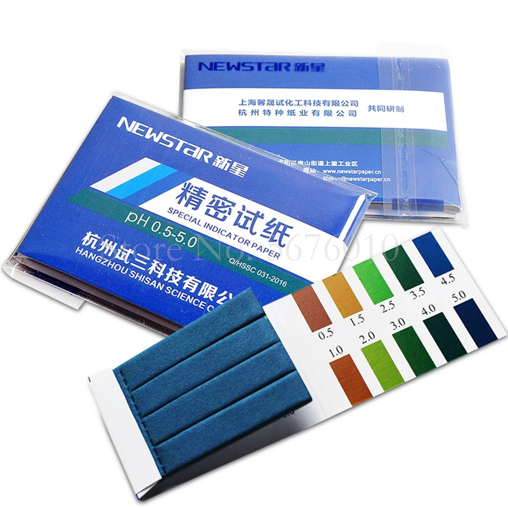 20pcs/lot Lab Universal Indicator pH testing paper different specification special precision indicator test paper