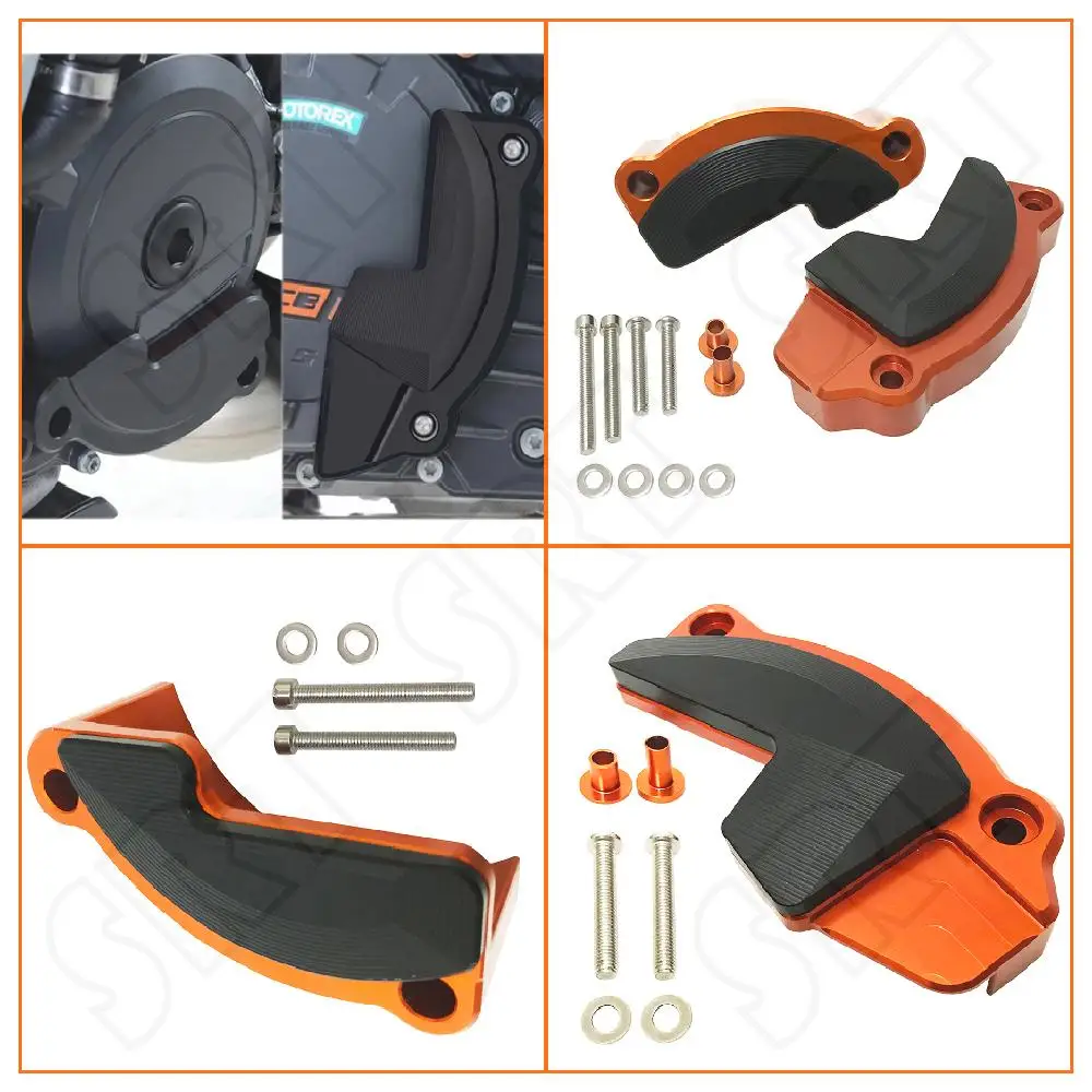 Fits for KTM 1290 Super Duke 1290R SuperDuke 2014-2022 Motorcycle Accessories Engine Cover Crash Pads Frame Protector Slider