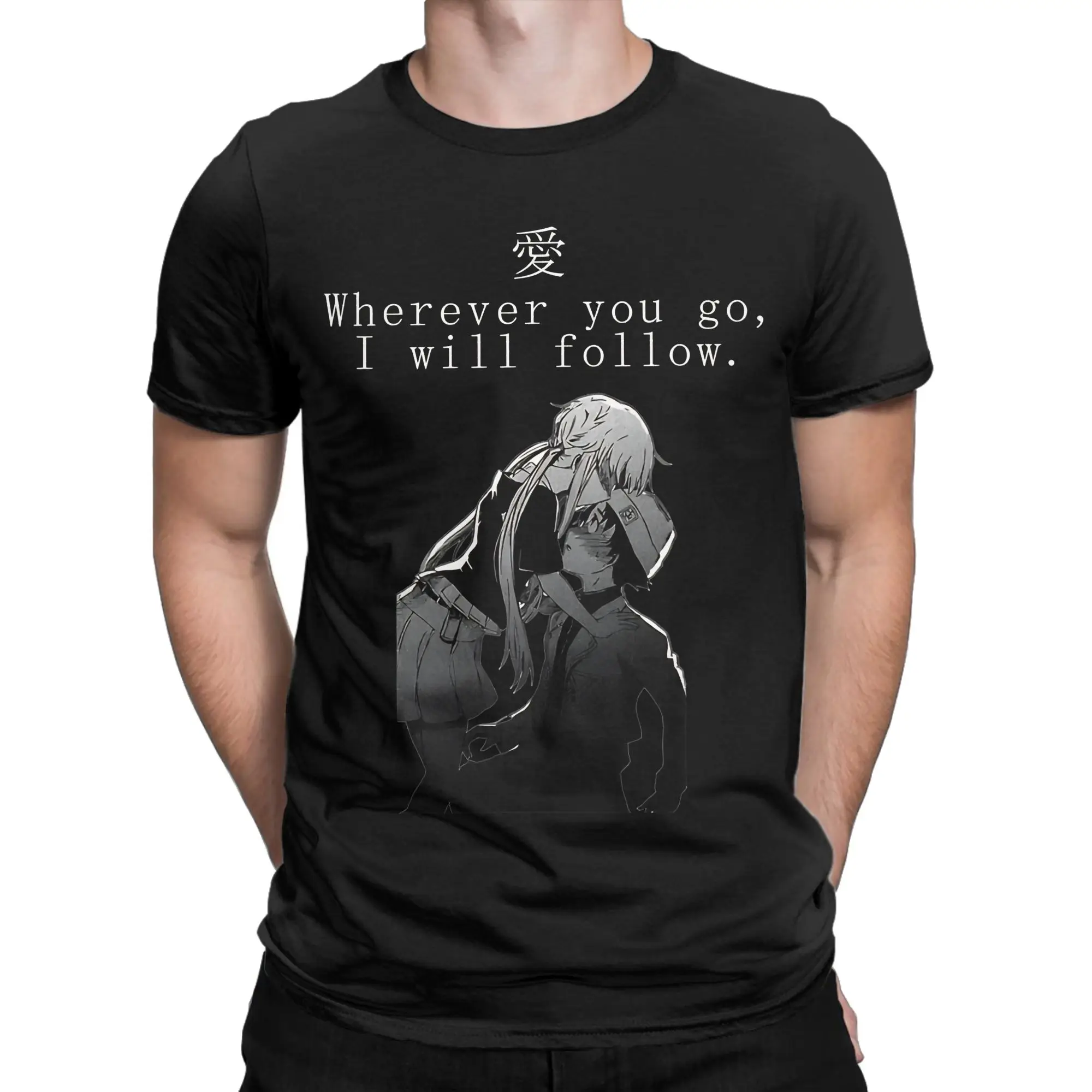 Anime Romantic Aesthetic T Shirt Summer Future Diary Cotton T-Shirts For Men's Novelty Casual Tee Shirt Short-Sleeve Vintage Top