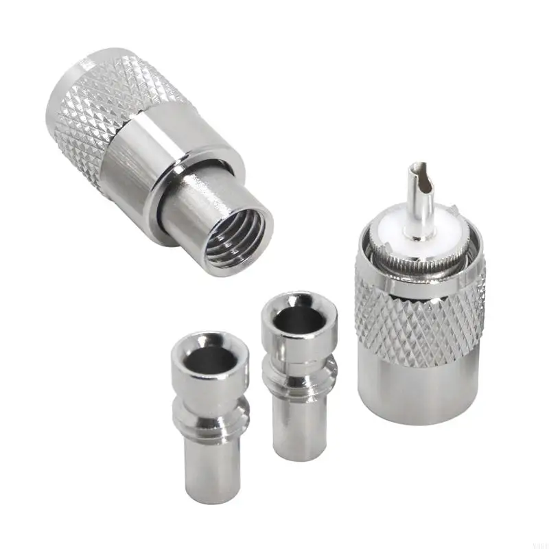 2025 Neues PL259 UHF Coax -Anschluss Männliche Stecker für RG8X RG59 RG8 Koaxialkabel