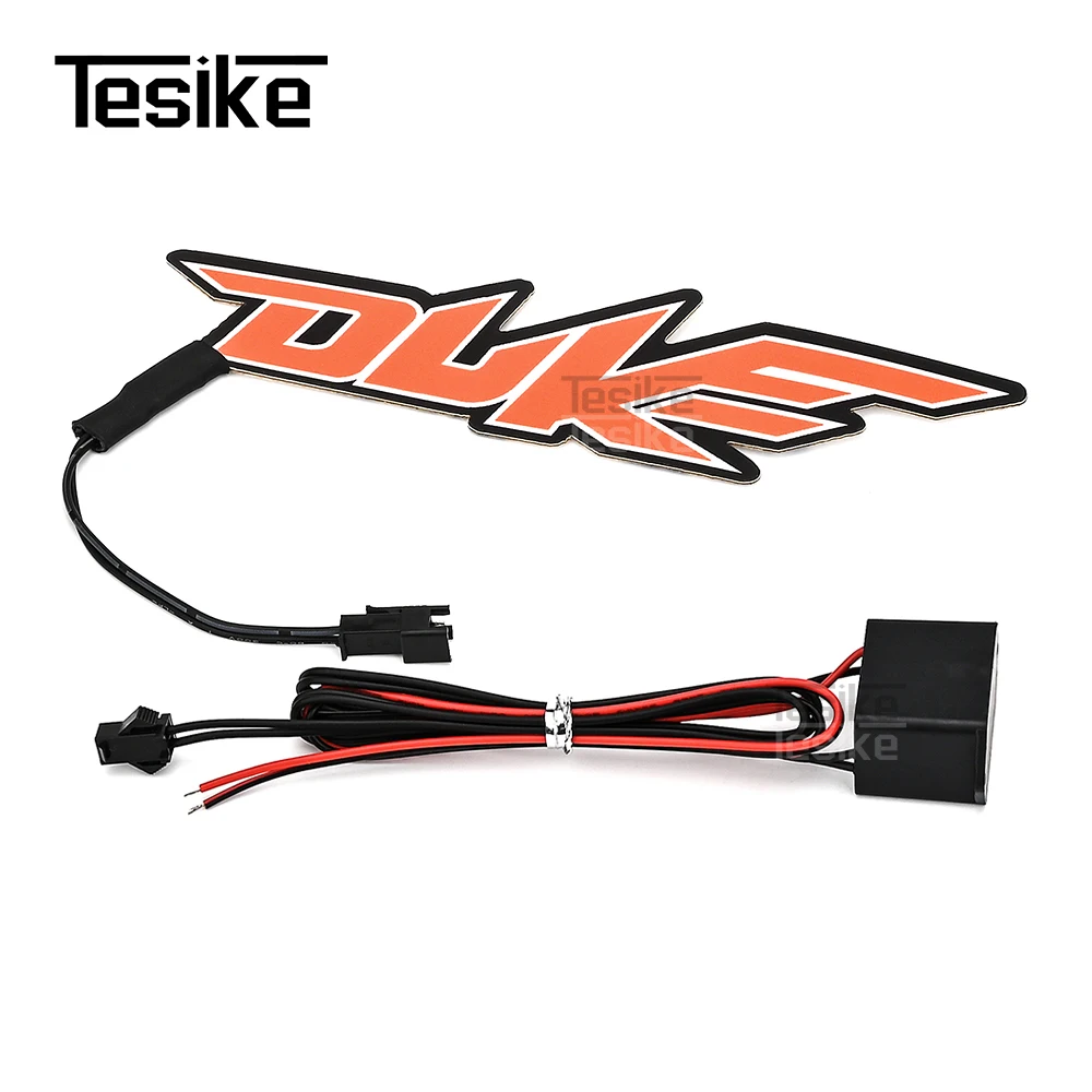 

Motorcycle Stickers Decals Cold Light Lamp Logo icon Illuminated light fixture for KTM DUKE 125 1290 200 250 Motorcycle Styling