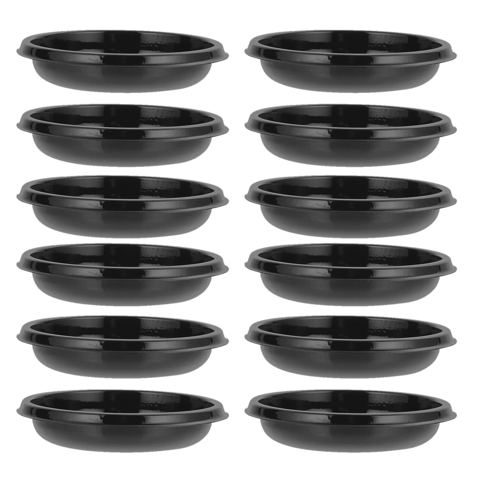 

300Pcs Plastic Round Disposable Sauce Dishes Mini Condiment Trays for Bbq Parties Sushi Soy Mustard Seasoning Seasoning Plate