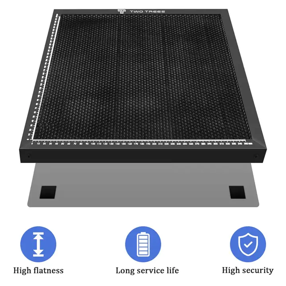 TWOTREES Aluminium And Iron Carbon Fiber Honeycomb Work Table Composite Panel Price For Co2 Laser Engraving Carving Machine