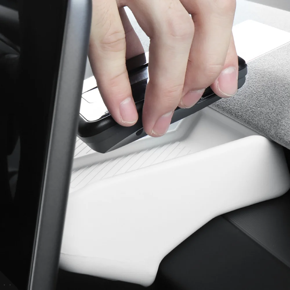 For Tesla New Model 3 Highland 2024 and Model Y Launch 2025 Rear Screen Storage box Dashboard bracket Tissue Box Tray ECT Panel