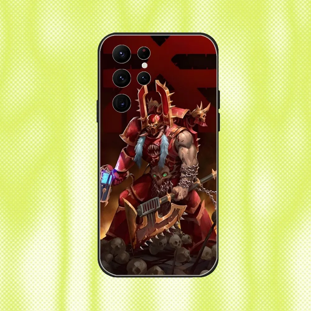 W-Warhammers-Space Marine 2 Phone Case For Samsung S 25,24,23,22,30,21,10,9,Ultra,Plus,Lite,FE,4,5G Black Soft Case