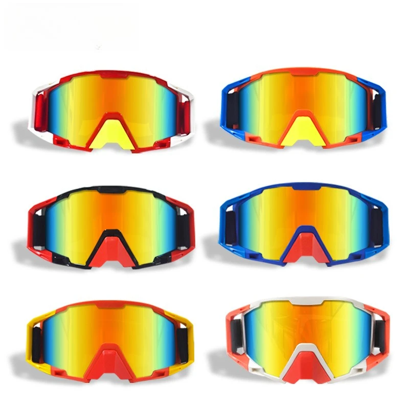 

New Motorcycle Goggles, Windproof Dustproof, Double Layer Anti-Fog, Polarized UV400, for Electric Motorbike Off-Road Riding