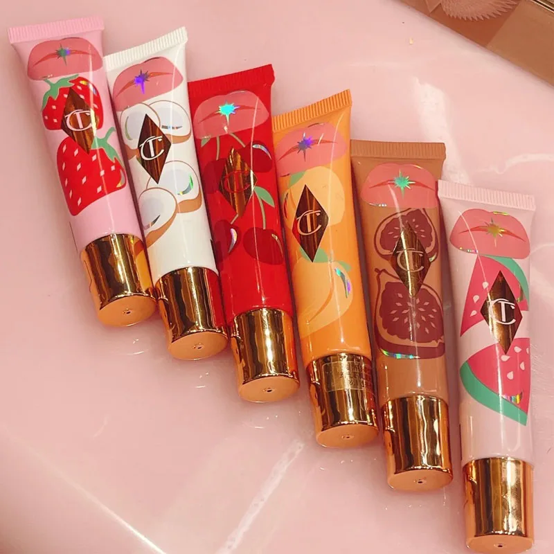 

Блеск для губ Charlotte Tilbury Fruit Jelly: розовый, со вкусом арбуза, клубники, ванили, вишни. Увлажняющий, водостойкий бальзам для губ.