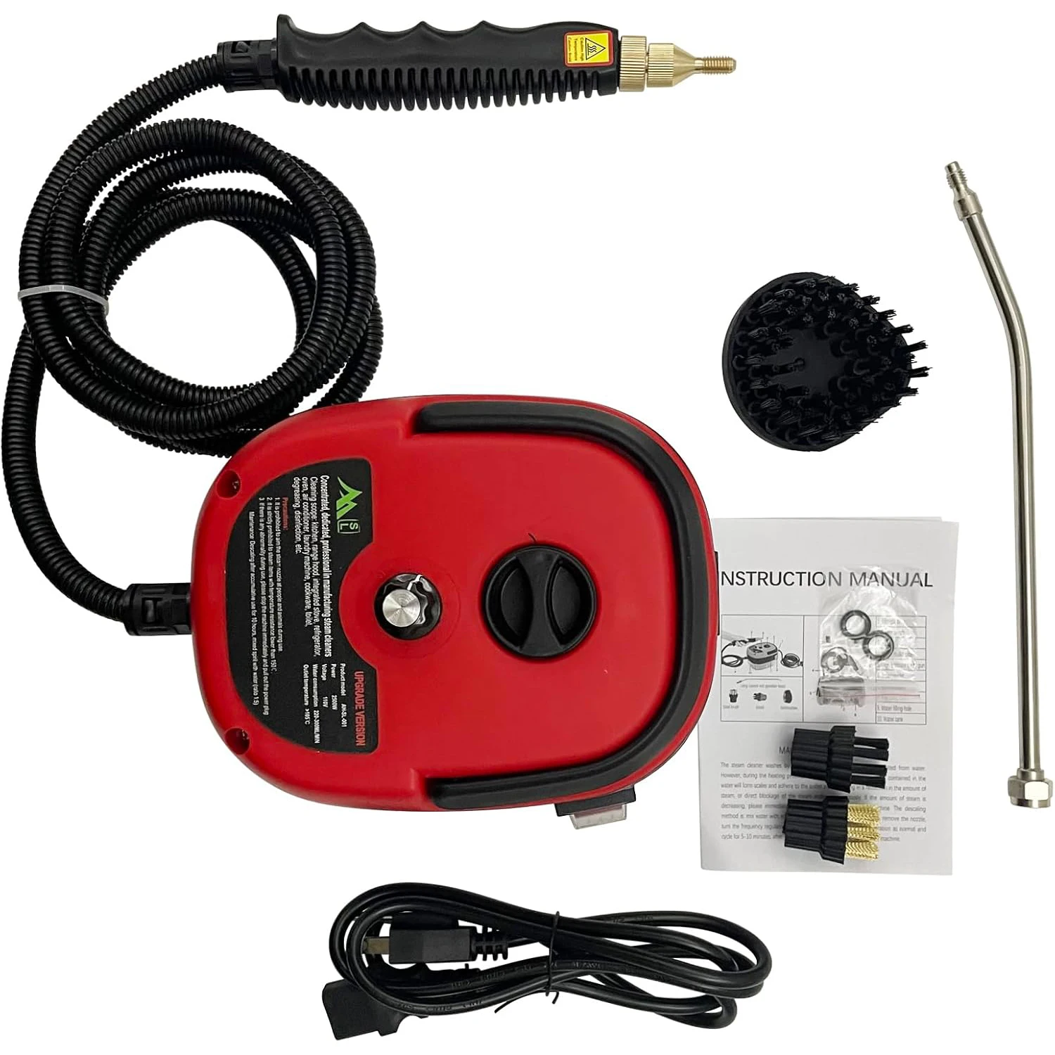 Household Steam Cleaner Handheld Natural Steam Cleaner Portable Steam Cleaner High Pressure Steamer 110V 1.5KW