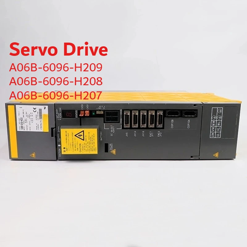 

Б/у A06B-6096-H209 H208 H207 для FANUC A06B-6096-H209 H208 H207 сервопривод переменного тока сервоусилитель
