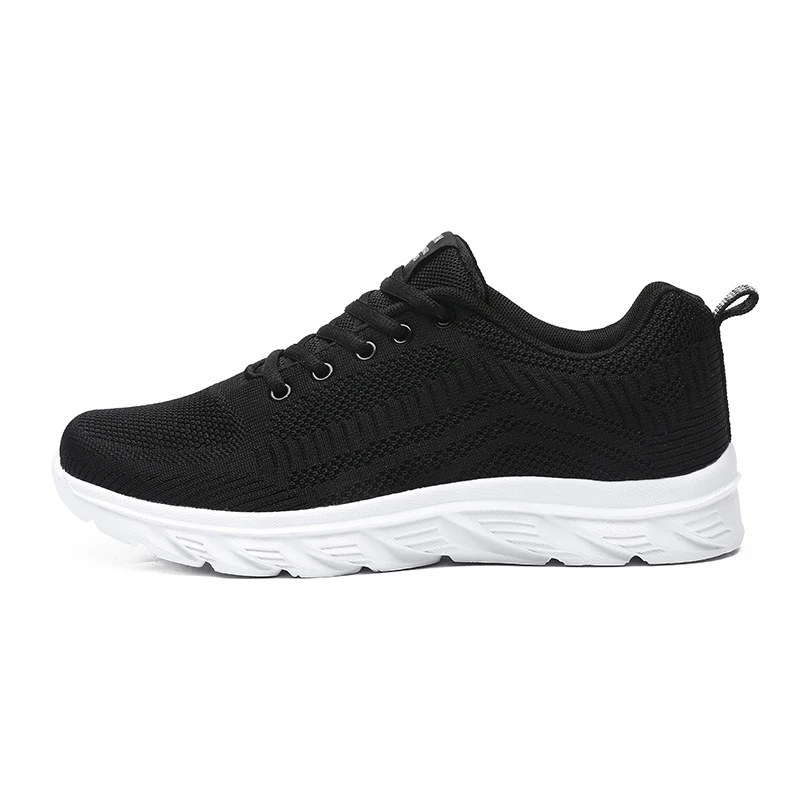 New large size men's casual sports shoes Fashion thick sole sneakers mesh surface breathable comfortable men's shoes