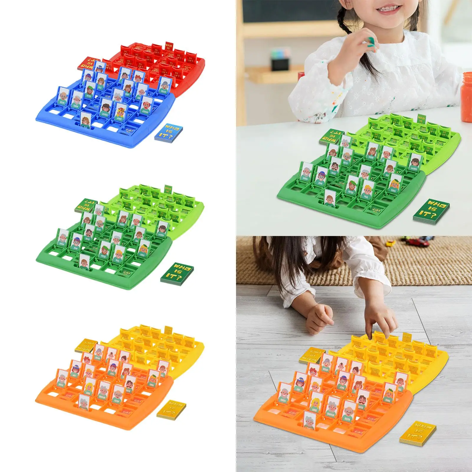 Jeu de devinettes Rick Cards Board, Nouveauté 2 Plus tard, Interaction parent-enfant