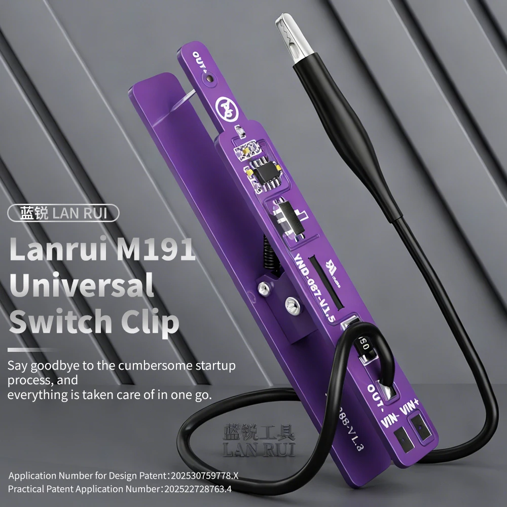 Lanrui M191 Universal Switch clip Non-encrypted Series For Android iPhones No need to disassemble the Motherboard Repair Tools