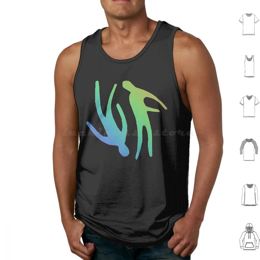 Bright Eyes Floating / Falling Person Tank Tops Vest Sleeveless Down In The Weeds Persona Non Grata Every Day And Every Night