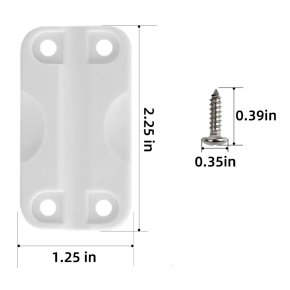 For Igloo Cooler Hinges and Screws for Replacement Fits 50165 QT Model Provides Components for Cooler Repair Tasks