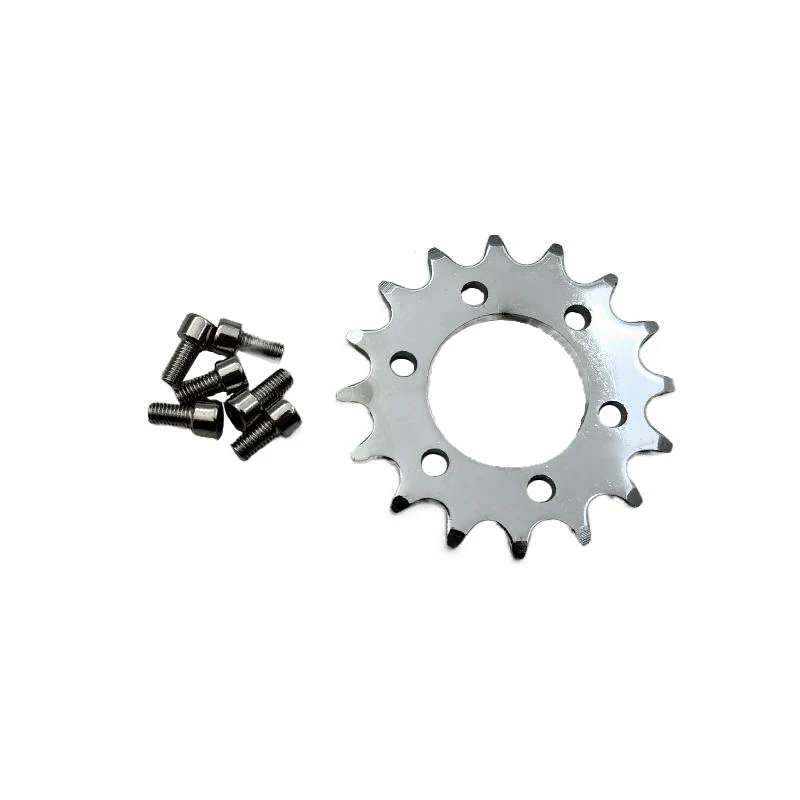 16T Fixed Gear Instead Of Disc Teeth Sprocket Bolts-fixed Single Speed Chain Wheel For Bicycle Chain Used for1/2\