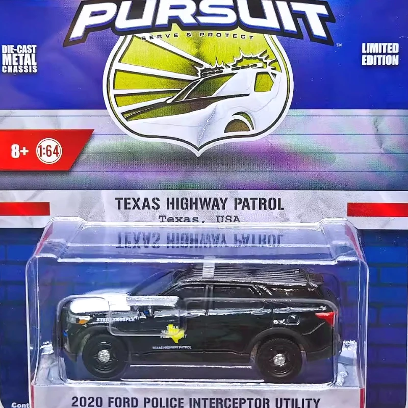 

Green Light 1:64 2020 Ford Police Interceptor 30234 Collection Toys Small Gifts Model Wall Pendants