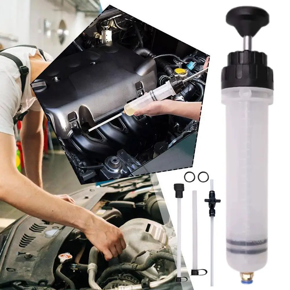 

200cc 500cc Car Oil Change Brake Bleeder Fluid Pump Extractor Motorcycle Truck Bottle Filling Vehicles Universal Syringe D6H1