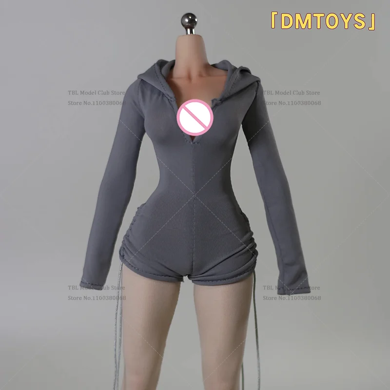 DMTOYS DF099 1/6 échelle à capuche sport combinaison côté cordon femme vêtements pour VCD02 TBL47 12 pouces figurine soldat