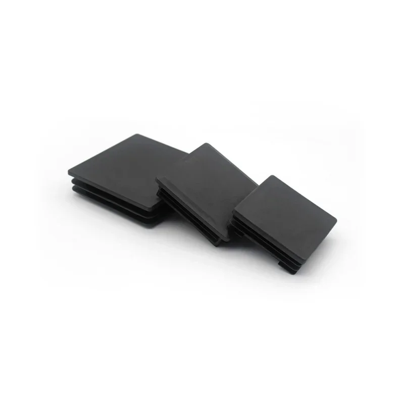 Square Pipe Plug13-120Black Insert Plugs Pipe Tube Cap Blanking End Caps Rectangular Furniture Tables Chairs Foot Pads Protector image 6