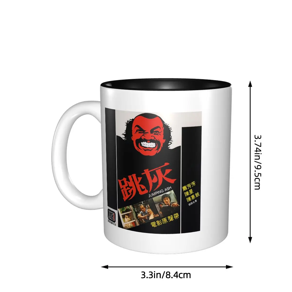 JUMPING ASH Mug Funny Ceramic Coffee Cups Tea Mugs Milk Cup Drinkware Gifts for Friends