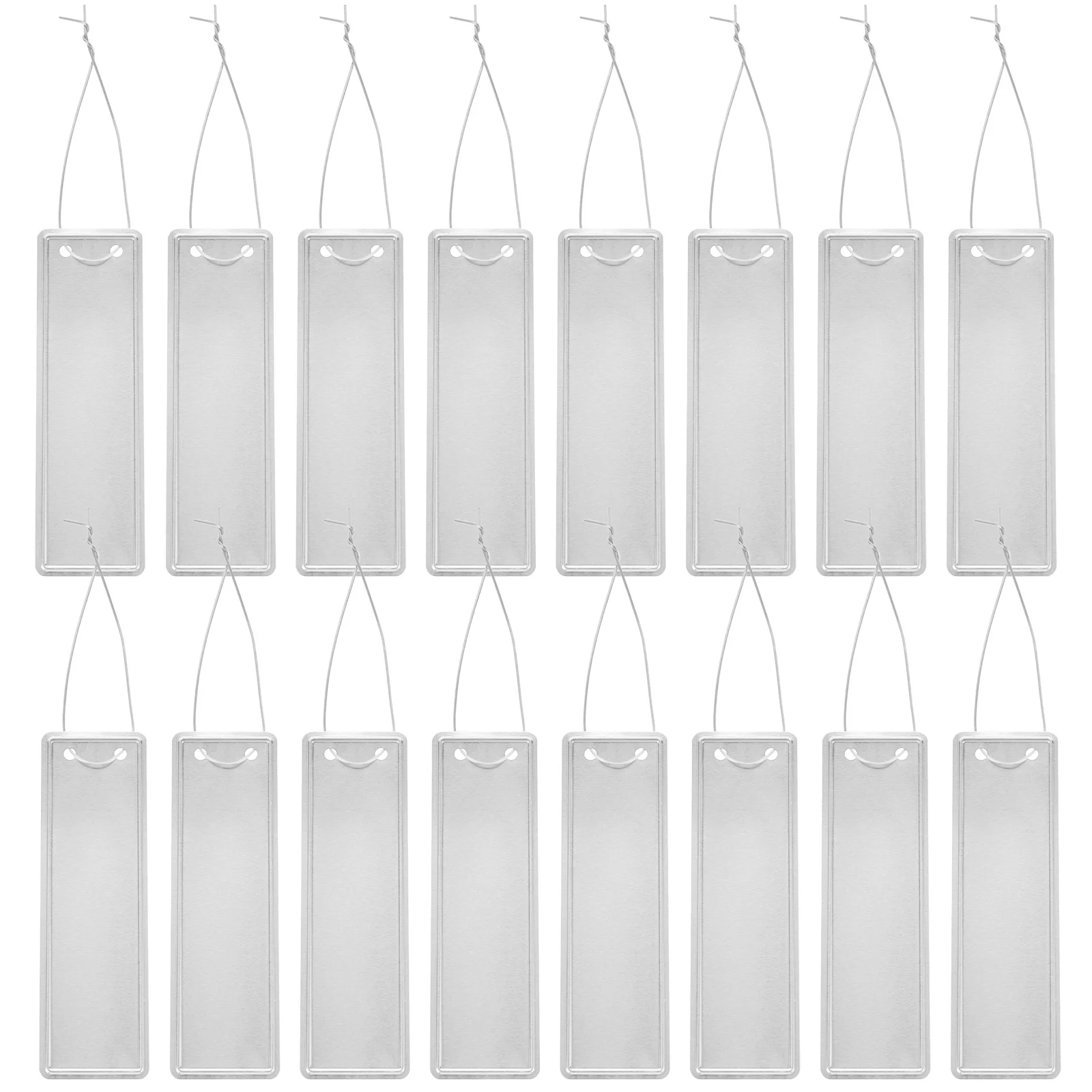 

50Pcs Metal Plant Labels Aluminum Tags Reusable Garden Plant Marker Tree Id Pot Nursery Greenhouse Nursery Garden Labels