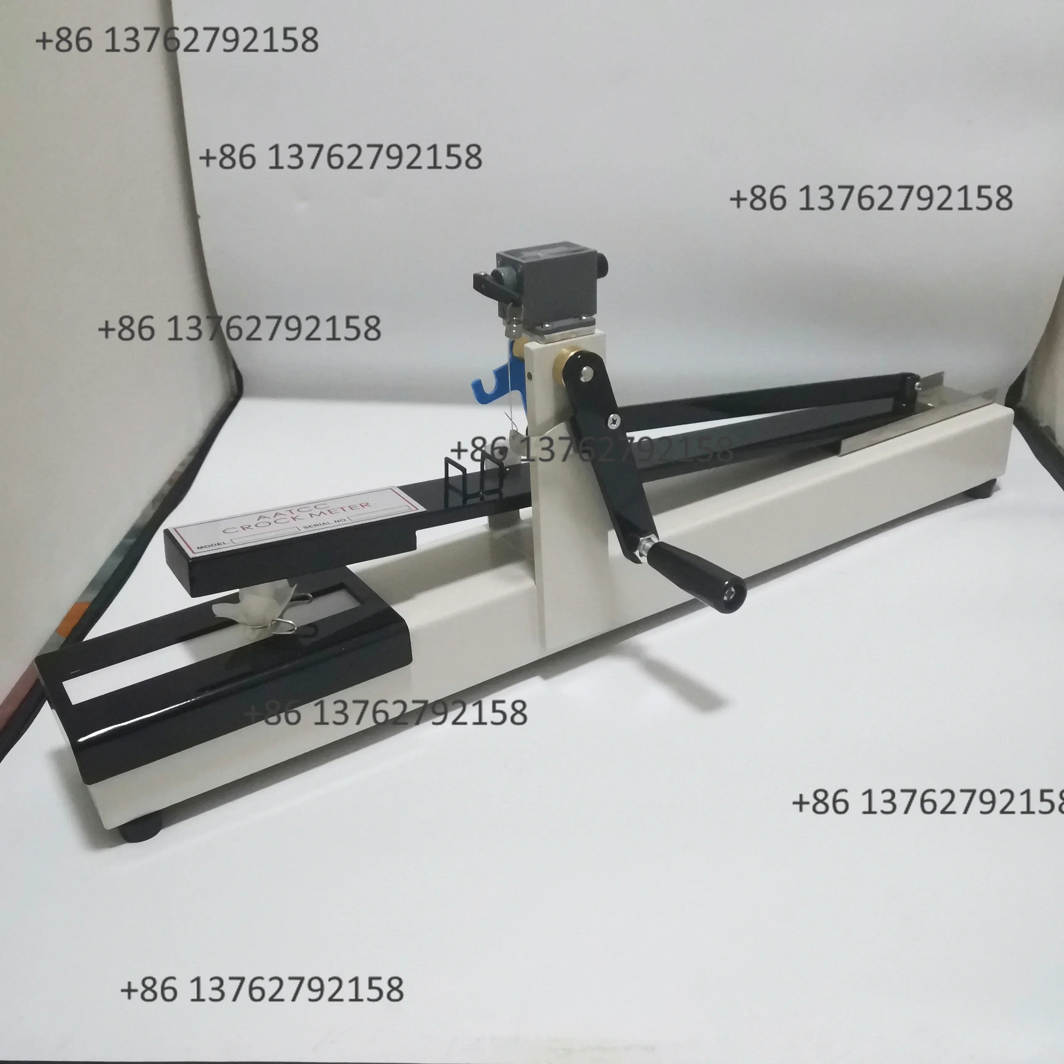 Manual Crockmeter Rubbing Fastness Tester Dry Wet Dual Use Fabric Textile Color Fastness Testing Machine