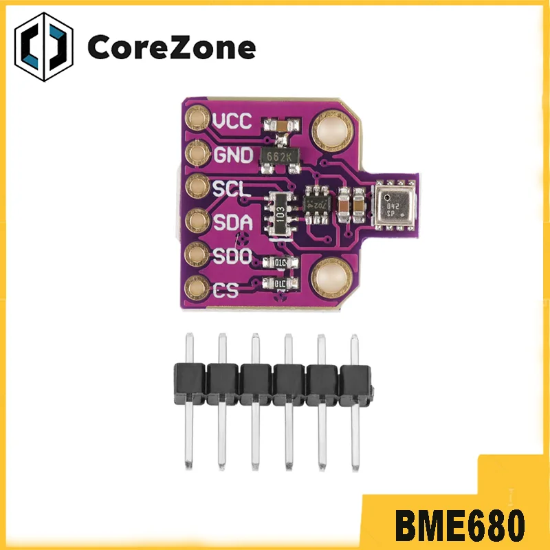 BME680 Digital Temperature Humidity Pressure Sensor High Altitude Module Development Board