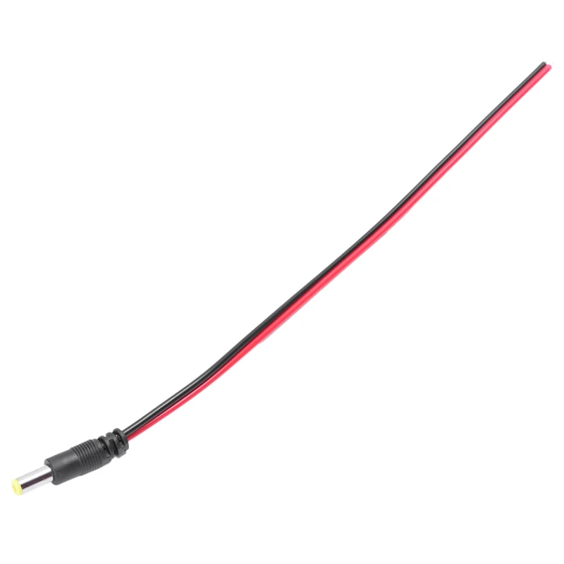 

20 pcs 5.5 x 2.1mm Male DC Power Jack Plug CCTV Camera power connection line-A73P