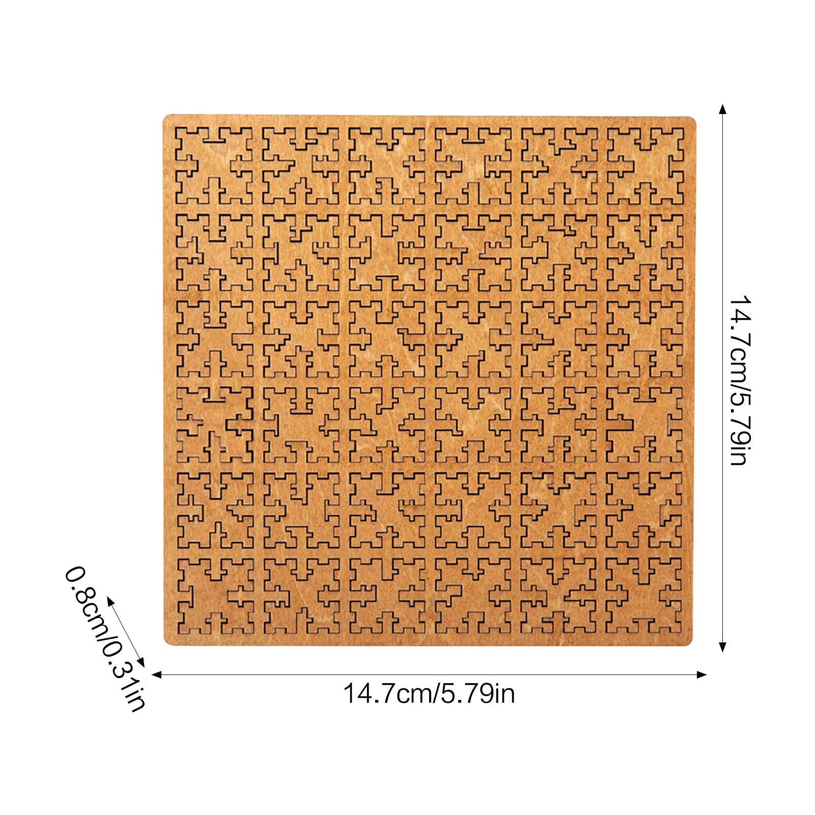 لعبة ألغاز خشبية لتخفيف التوتر، لعبة تعليمية بلمسة نهائية ناعمة للأطفال والكبار