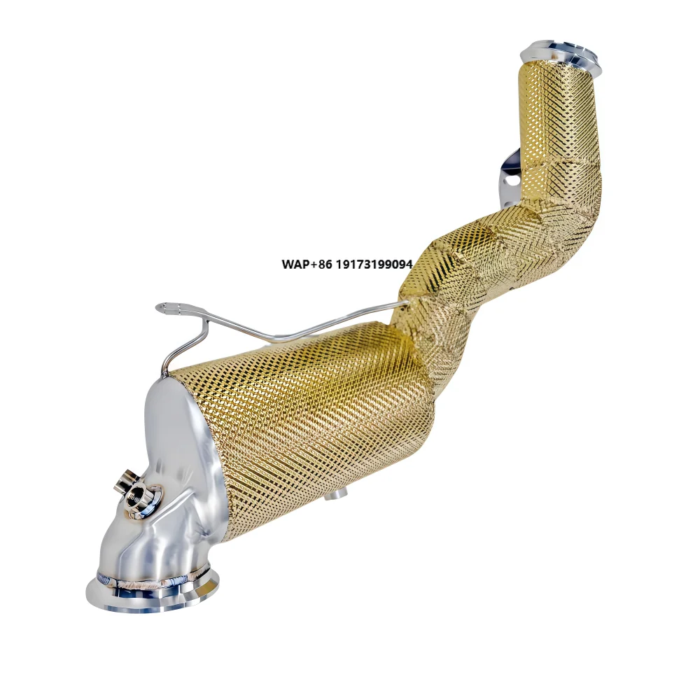 No Check Engine Light Downpipe Exhaust Pipes for C43 GLC43 with OPF 2.0T W206 2021-2024 Header Exhaust
