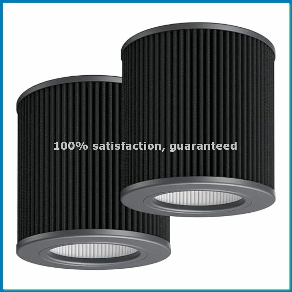 

Air Mini -HEPA Replacement Filters for Molekule Air Mini Molekule Air Mini+ Air Purifiers, 2 Pack-ABLM